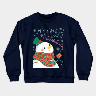 Christmas winter wonderland Crewneck Sweatshirt